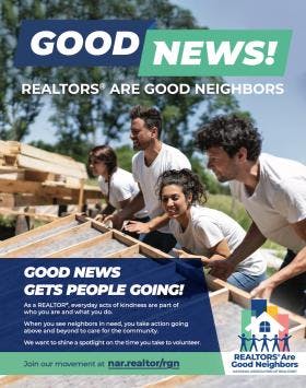 REALTORS® Are Good Neighbors Poster