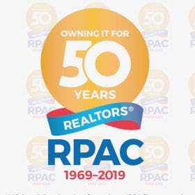 RPAC 50 years logo