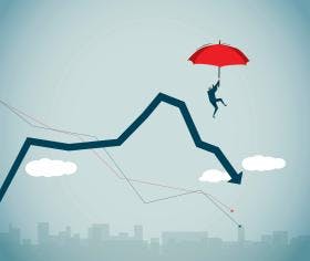 Red umbrella financial downturn