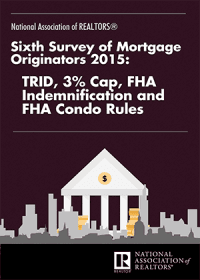 Cover of the 2015 Q1 Survey of Mortgage Originators