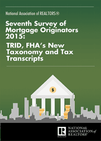 Cover of the Q2 2015 Survey of Mortgage Originators