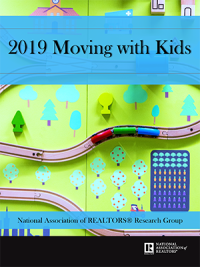 Cover of the Moving with Kids report