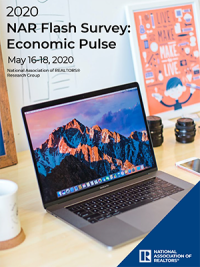 Cover of the NAR Flash Survey: Economic Pulse report