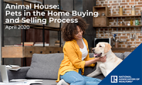 Cover of the Animal House: Pets in the Home Buying and Selling Process report