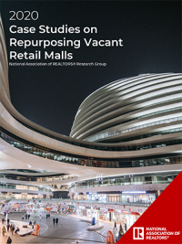 Cover of the Case Studies on Vacant Retail Malls report