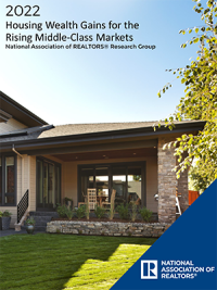 Cover of the Housing Wealth Gains for the Rising Middle-class Markets report