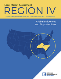 Cover of the 2022 Local Market Assessments: NAR Region IV: Kentucky, North Carolina, South Carolina, and Tennessee