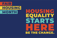 2024 Fair Housing Month: web primary image