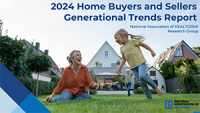 Cover of the Home Buyers and Sellers Generational Trends report