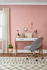 Valspar rose-pink paint color