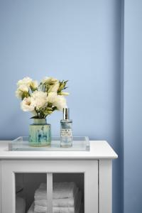 Valspar light soft blue paint color