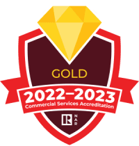 NAR Commercial Services Accreditation Badge 2022-2023 Gold Level