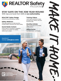 REALTOR Safety Program, stay safe on the job year-round