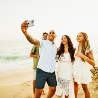 Family selfie