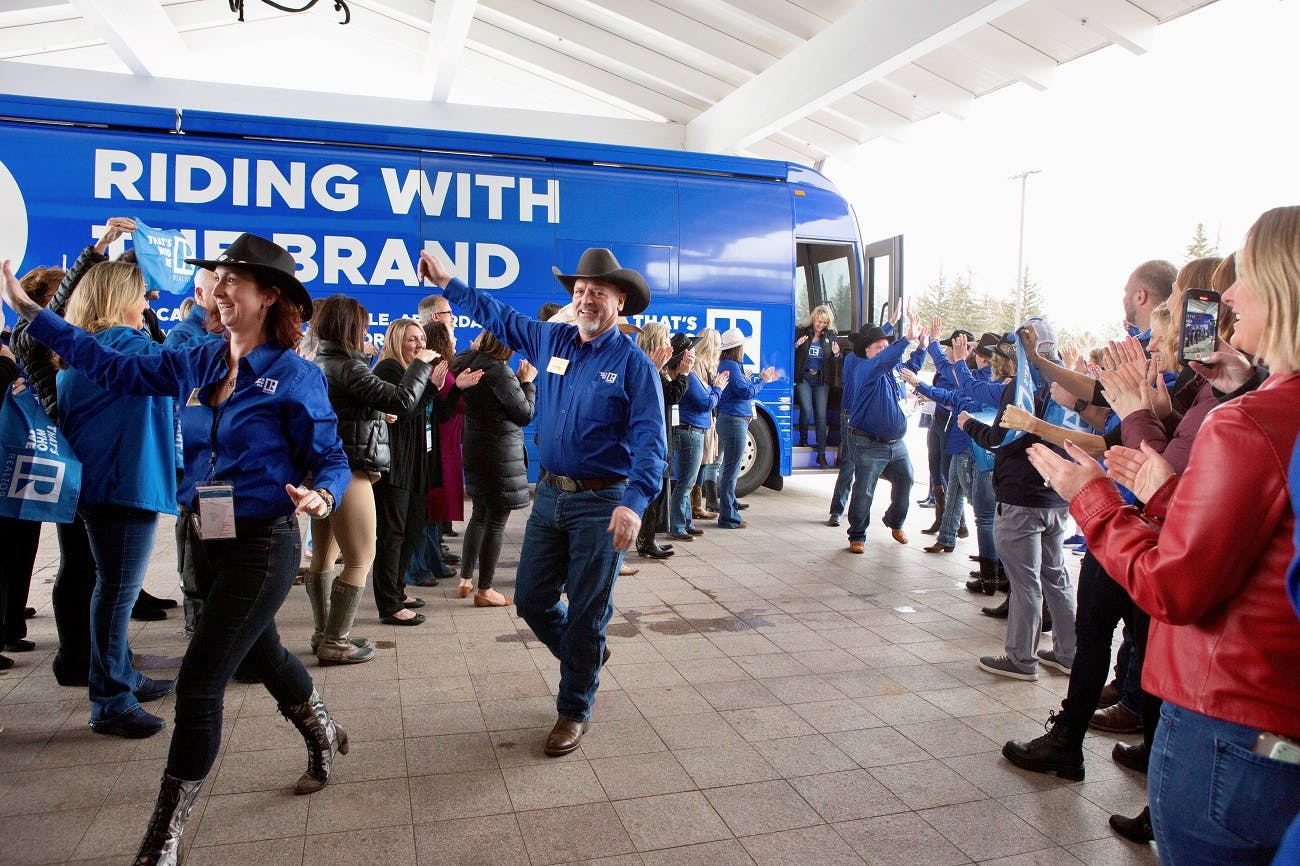 Wyoming REALTORS® Riding with the Brand event in Cheyenne