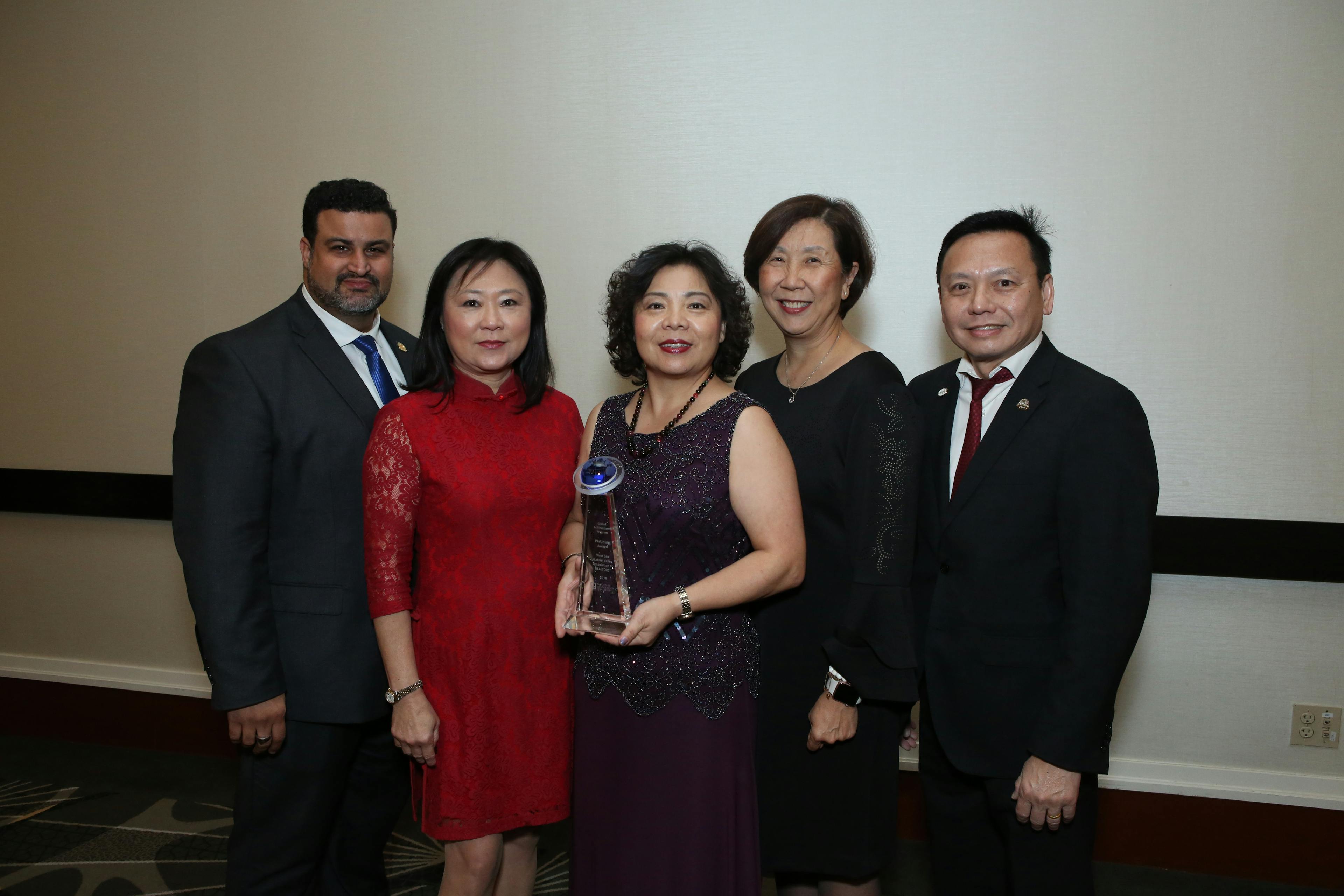 2018 Platinum Global Achievement Award Winners: West San Gabriel Valley Association of REALTORS®