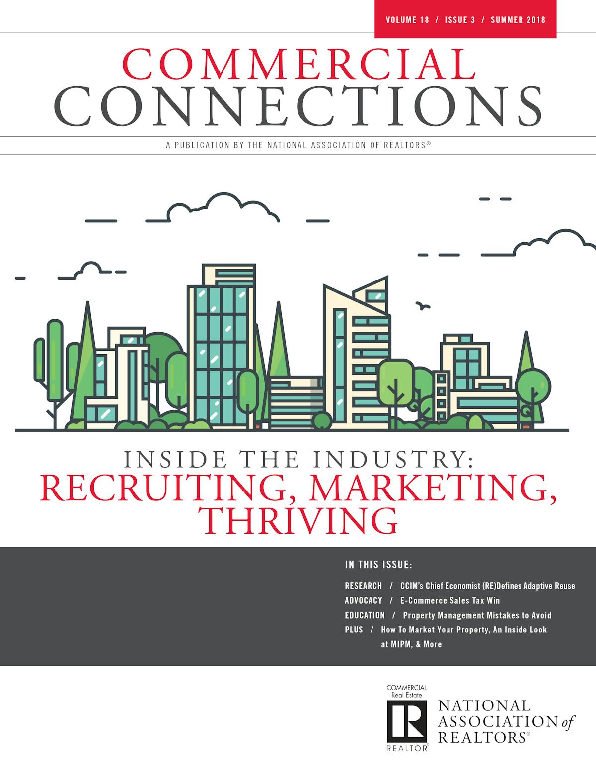 Summer 2018: Inside The Industry: Recruiting, Marketing, Thriving