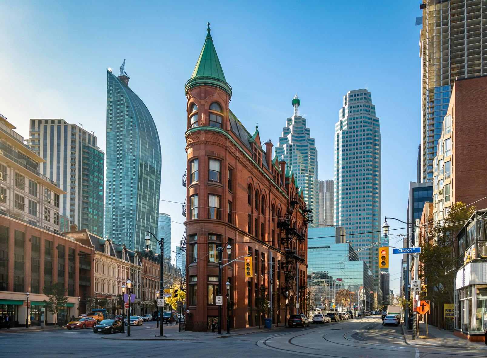 Buildings in downtown Toronto