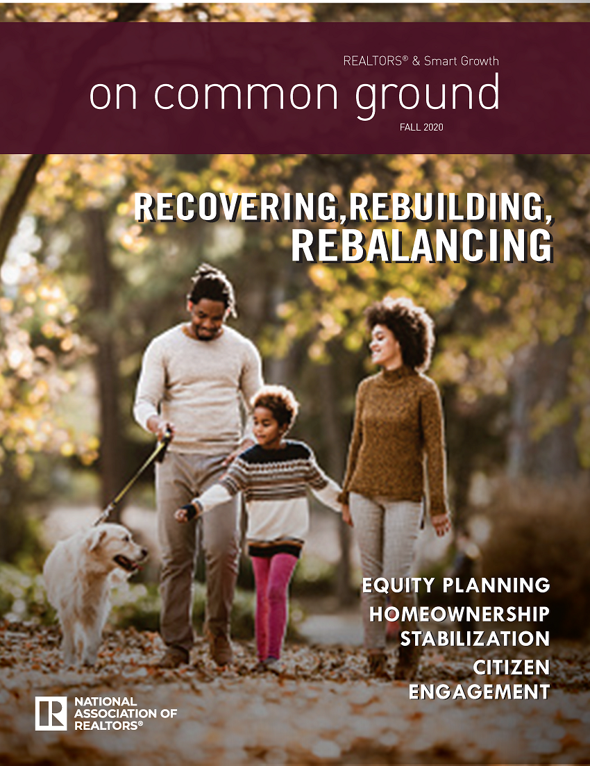 Fall 2020: Recovering, Rebuilding, Rebalancing