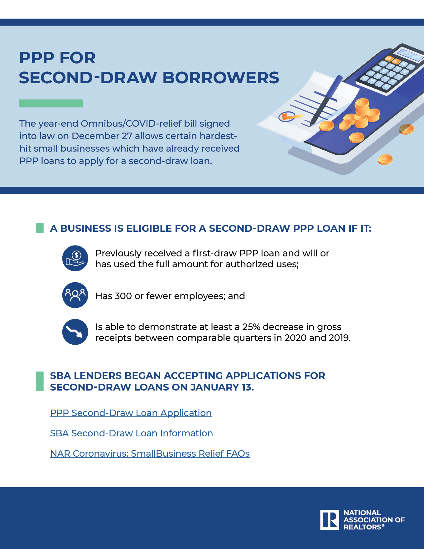 Flyer: Paycheck Protection Program for Second-Draw Borrowers