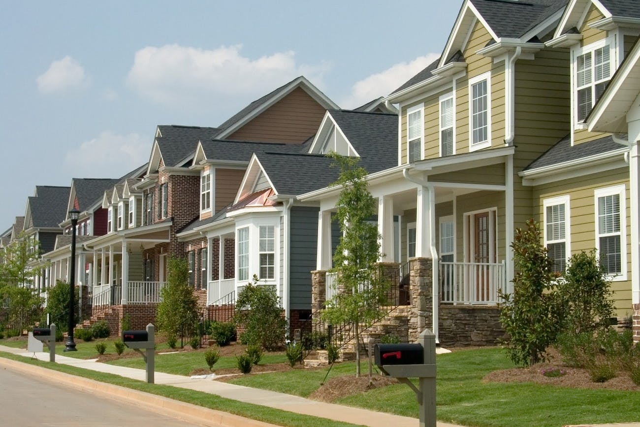 American row houses