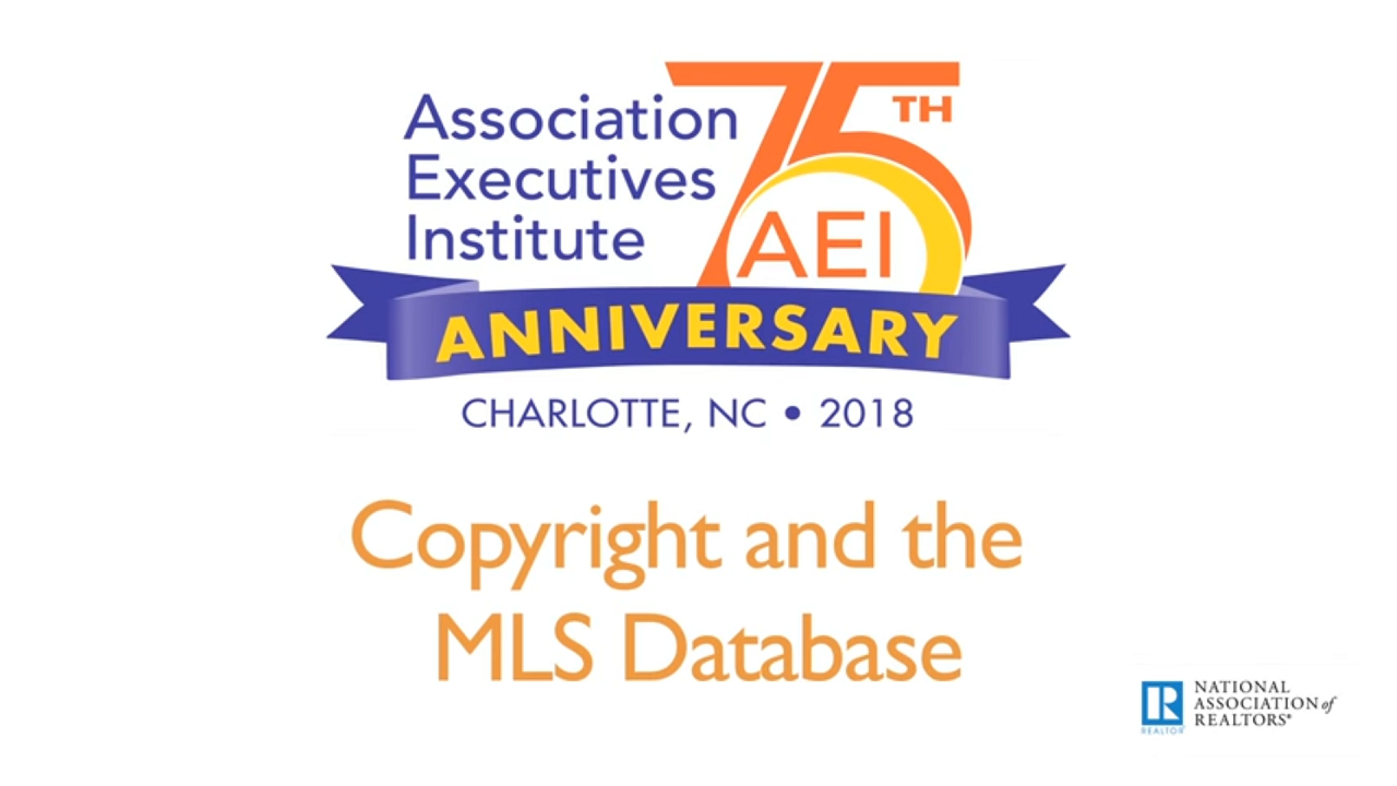 Copyright and the MLS Database