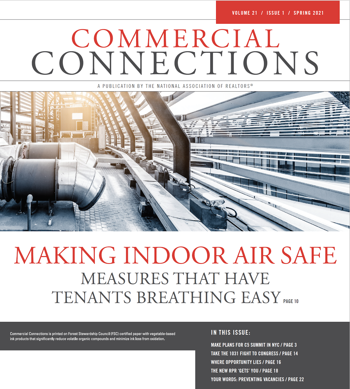 Spring, 2021: Making Indoor Air Safe