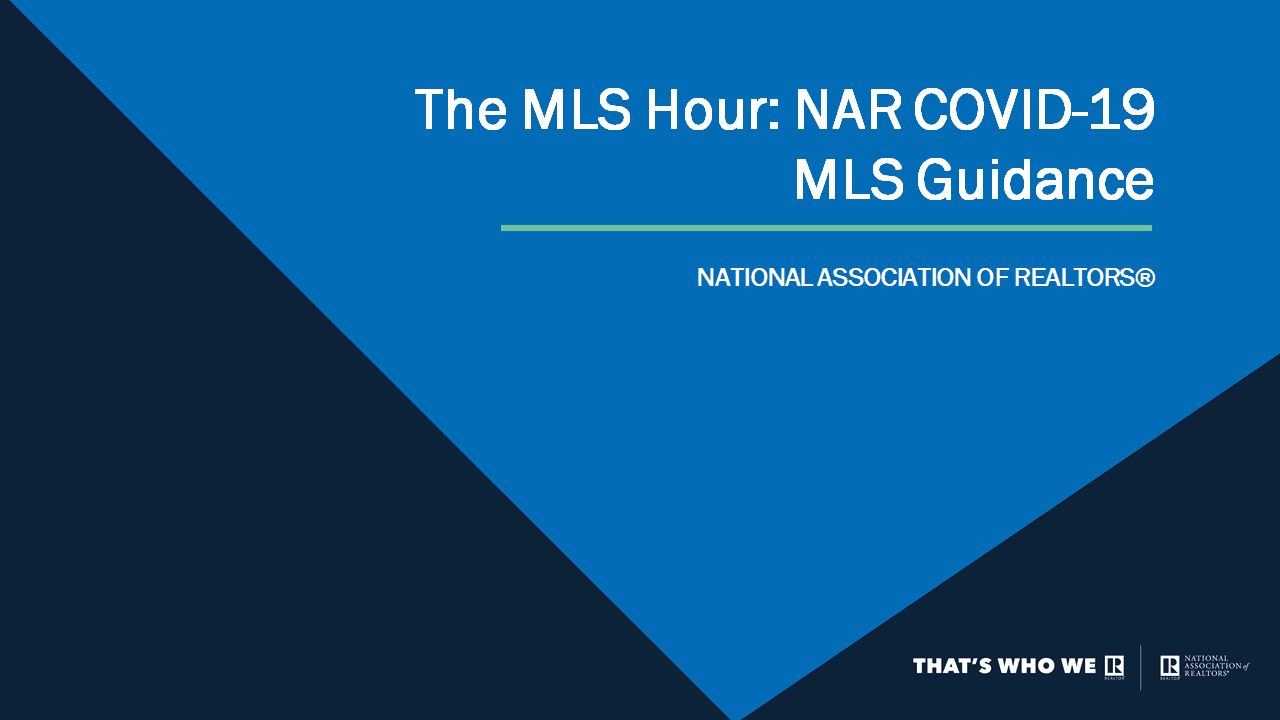 The MLS Hour: COVID-19 Guidance (April 15, 2020)