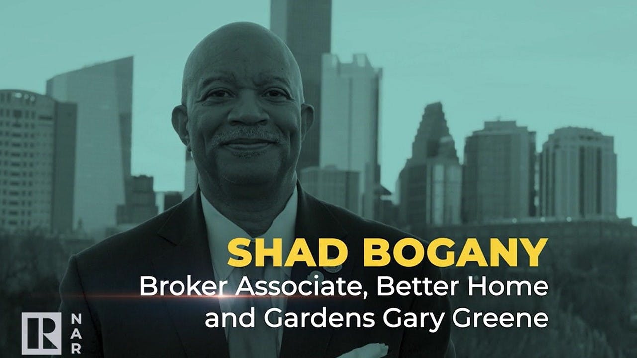 2024 NAR Fair Housing Champion Award - Shad Bogany