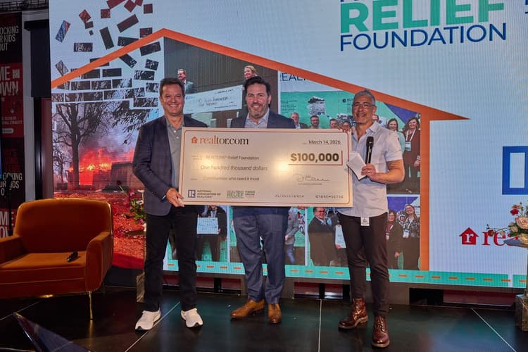Realtor.com Check Donation