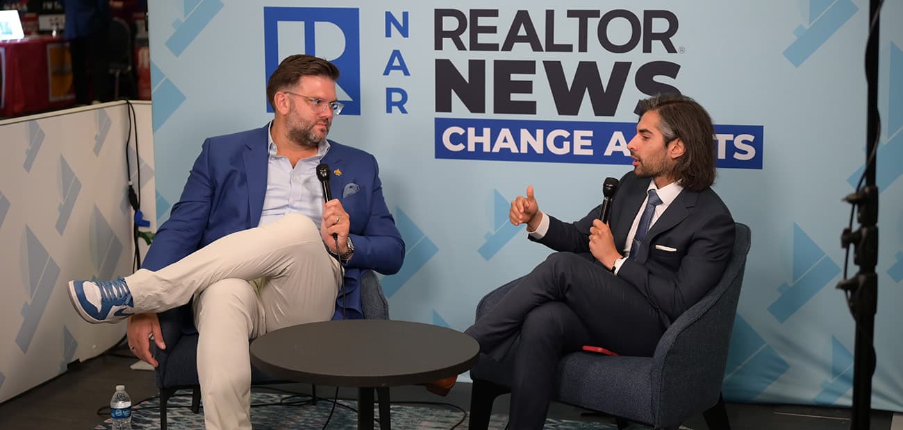 Agents Step Up to the Mic at Podcast Booth