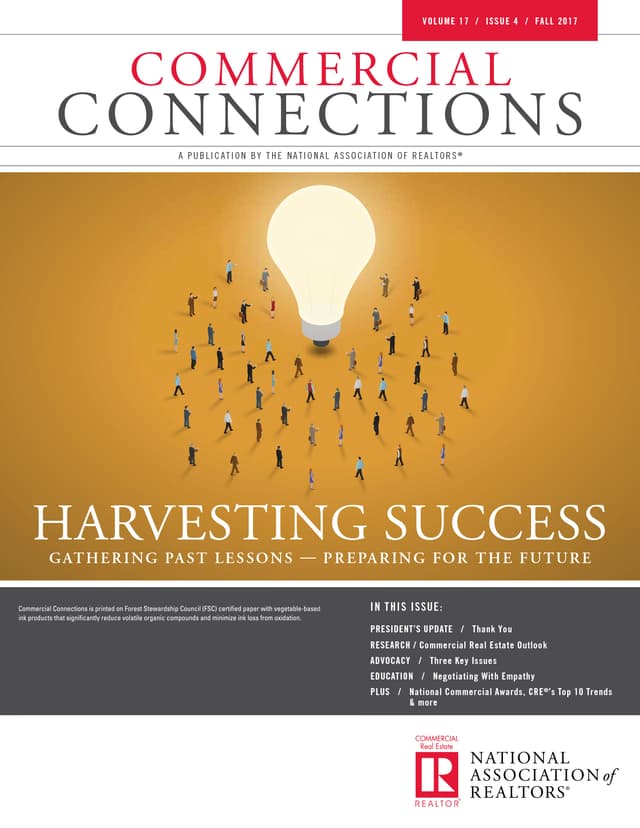 Fall 2017: Harvesting Success Gathering Past Lessons Preparing for the Future Cover