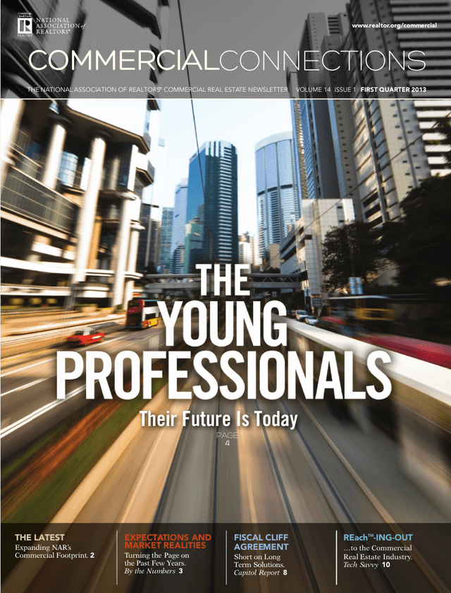 Spring 2013: The Young Professionals Cover