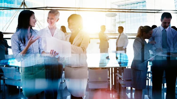 Business People Meeting Corporate Team Concept