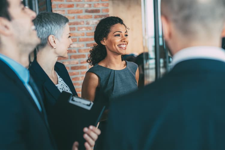 Group of business professionals Group of business professionals