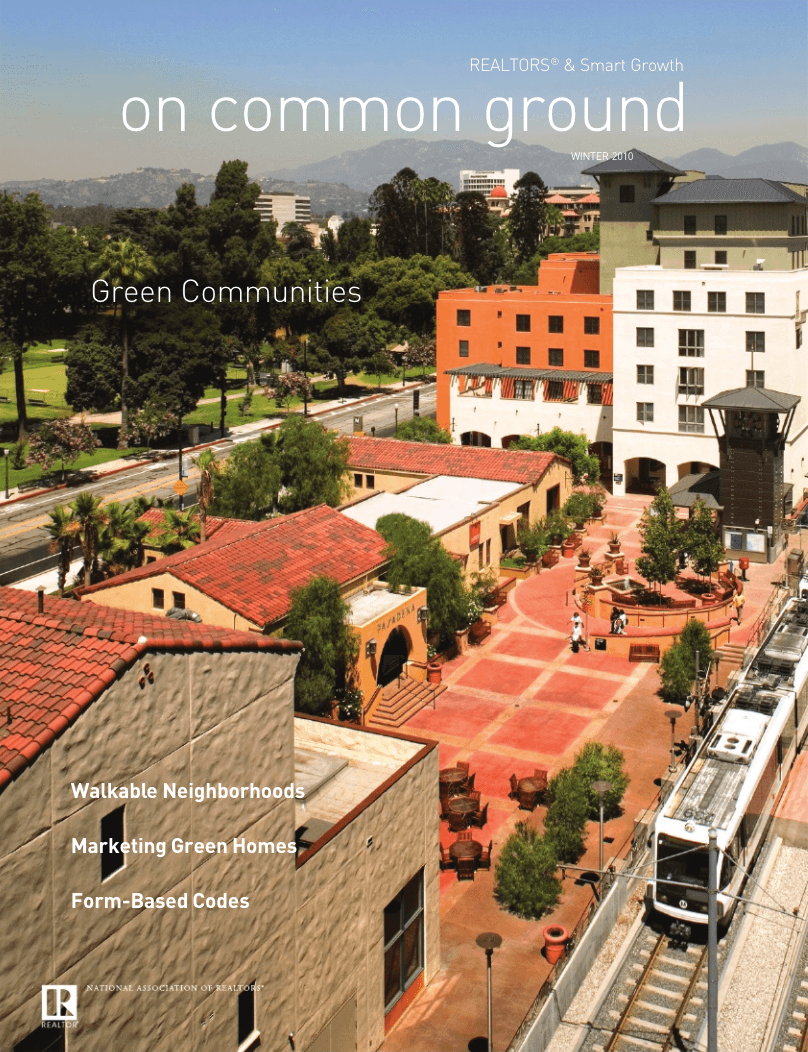 Winter 2010: Green Communities