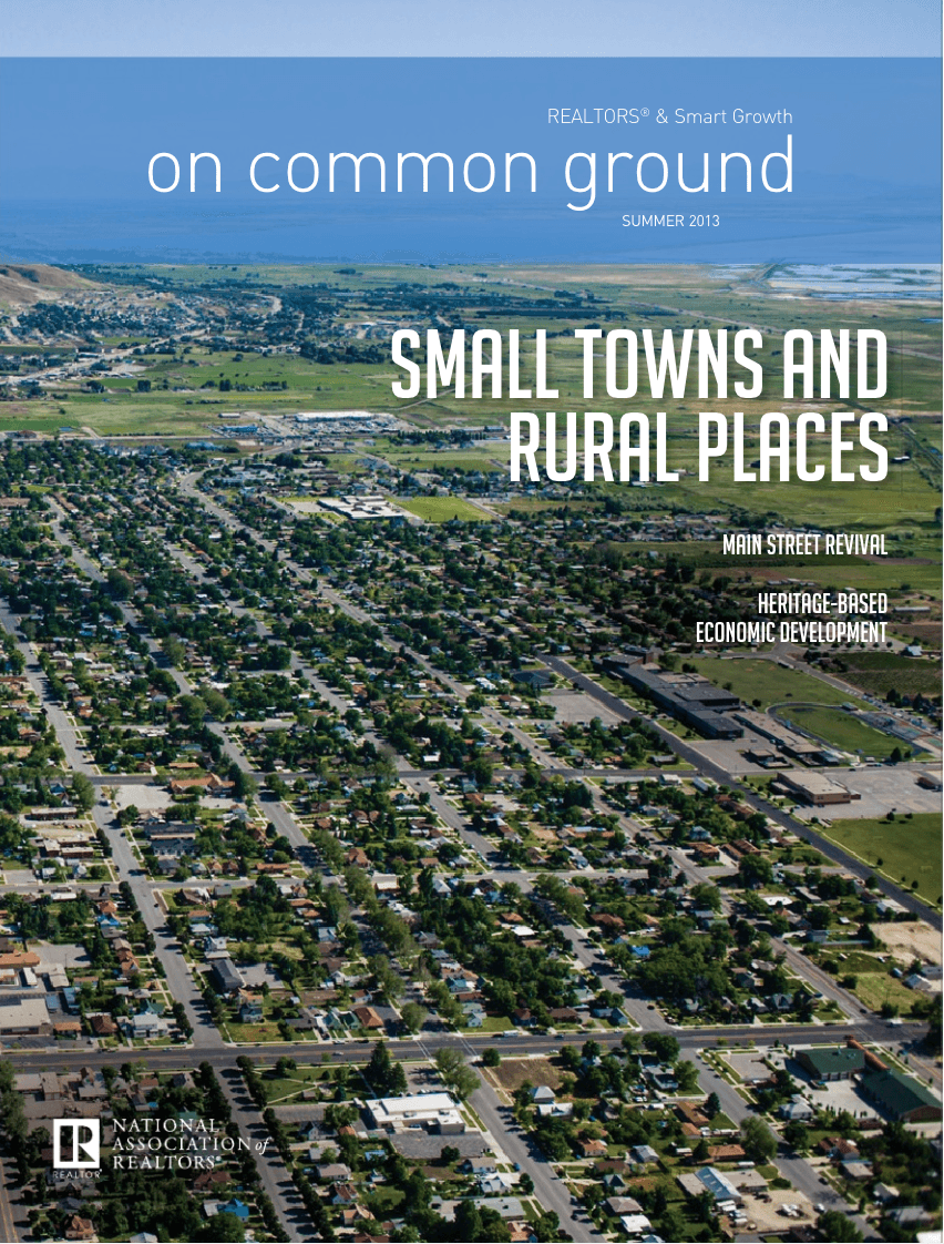 Summer 2013: Small Towns and Rural Places