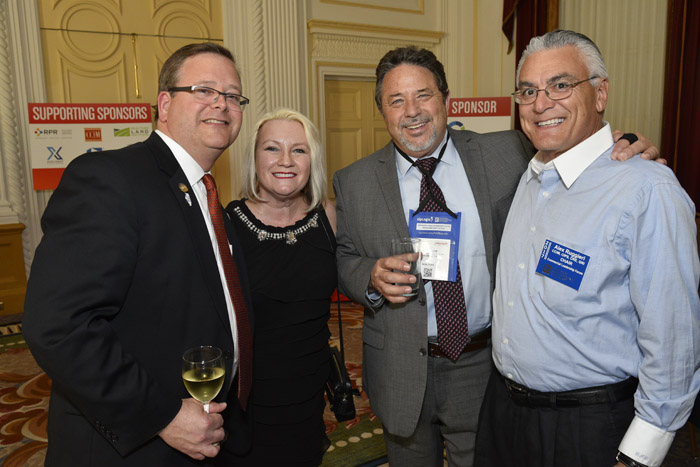 (L–R) Dan Wagner, Linda St. Peter, Jim Taylor, & Alex Ruggieri
