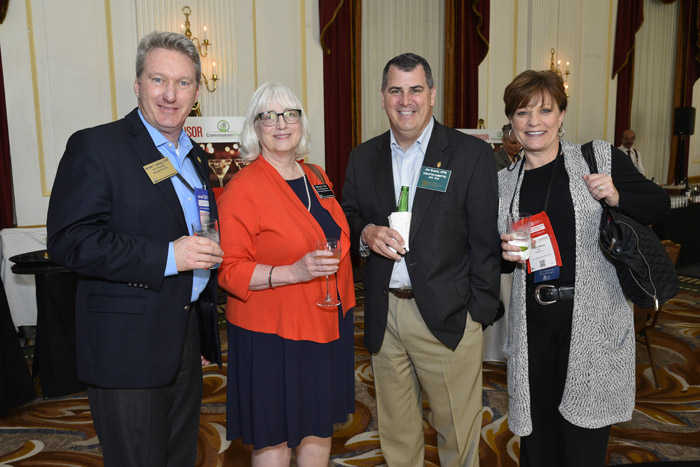 (L–R) Michael T. Lanning, Nancye J. Kirk, Jim Evans, & Lynn Disbrow