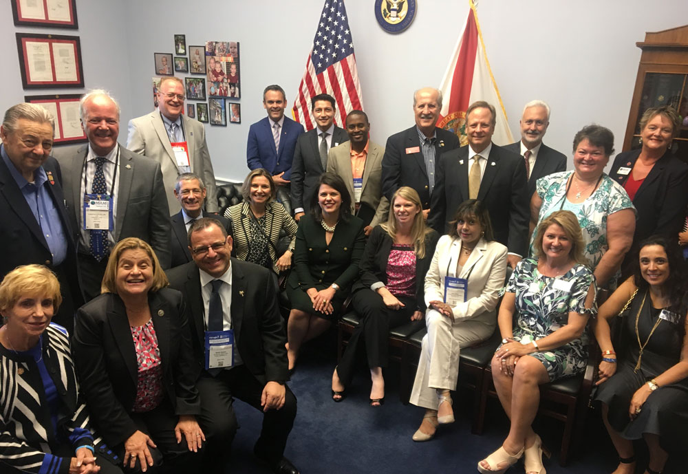 Miami REALTORS® advocating for preservation of the 1031 with Congresswoman Ileana Ros-Lehtinen