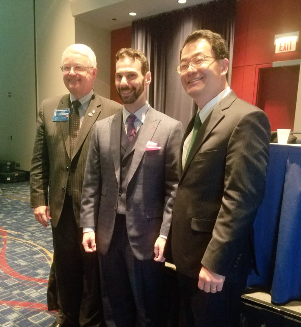 (Left to Right) O. Randall Woodbury, CPM, Ryan Severino, Lawrence Yun